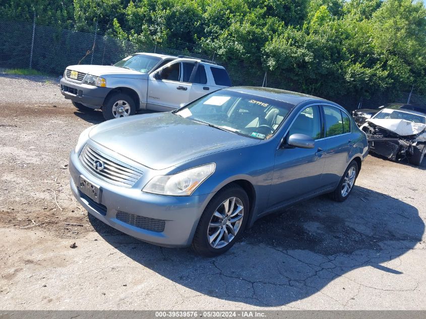 2008 Infiniti G35X VIN: JNKBV61F98M259945 Lot: 39539576