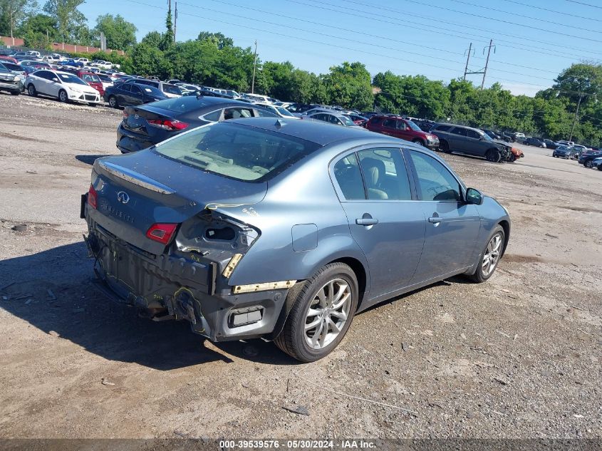 2008 Infiniti G35X VIN: JNKBV61F98M259945 Lot: 39539576