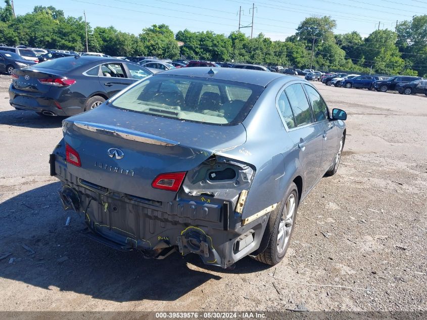 2008 Infiniti G35X VIN: JNKBV61F98M259945 Lot: 39539576