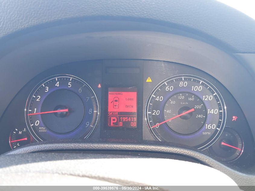 2008 Infiniti G35X VIN: JNKBV61F98M259945 Lot: 39539576