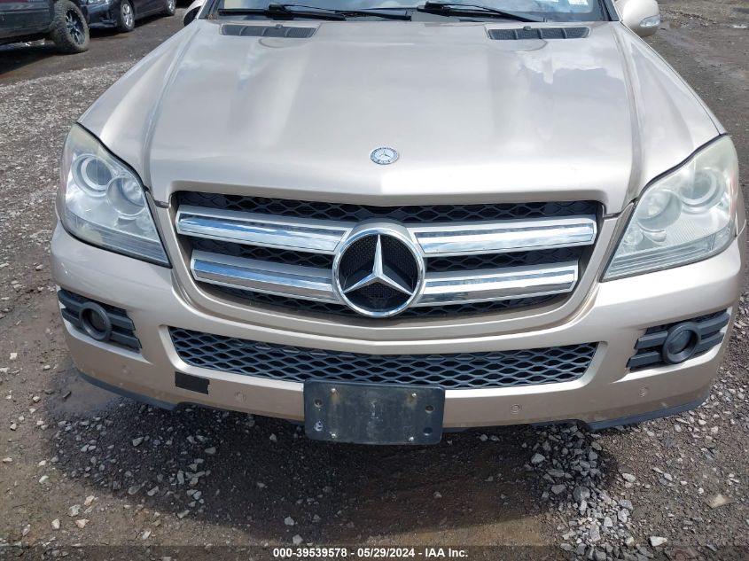 2007 Mercedes-Benz Gl 450 4Matic VIN: 4JGBF71EX7A115473 Lot: 39539578