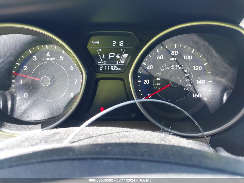 2014 Hyundai Elantra Limited VIN: 5NPDH4AE9EH535267 Lot: 39539582