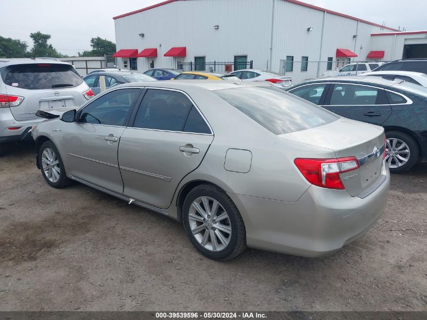 2014 Toyota Camry Hybrid Xle VIN: 4T1BD1FK6EU106976 Lot: 39539596