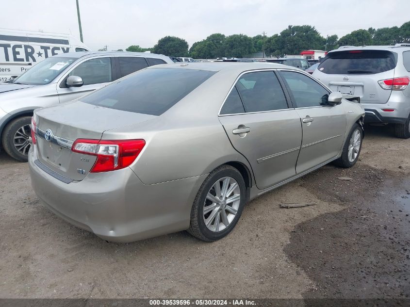 2014 Toyota Camry Hybrid Xle VIN: 4T1BD1FK6EU106976 Lot: 39539596