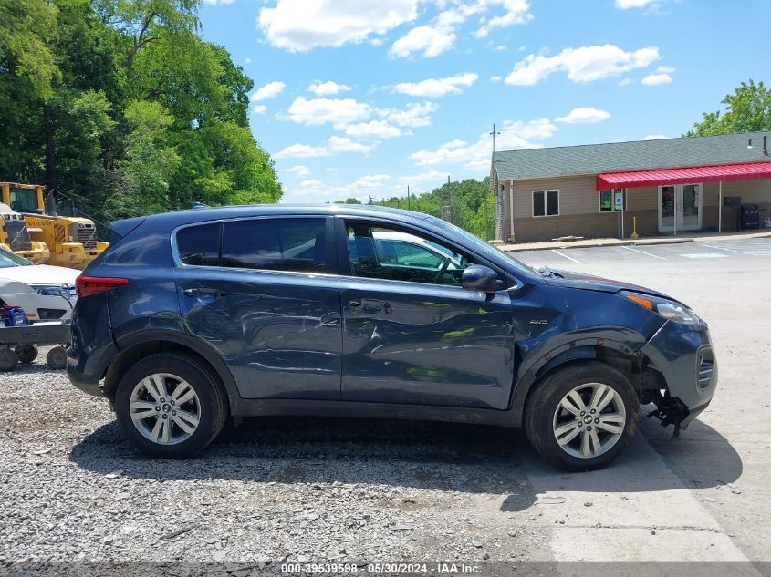 2018 Kia Sportage Lx VIN: KNDPMCAC9J7358932 Lot: 39539598