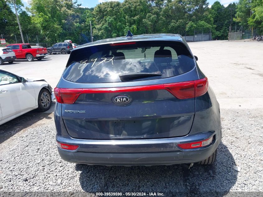 2018 Kia Sportage Lx VIN: KNDPMCAC9J7358932 Lot: 39539598