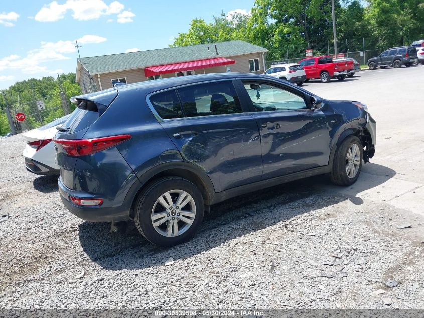 2018 Kia Sportage Lx VIN: KNDPMCAC9J7358932 Lot: 39539598