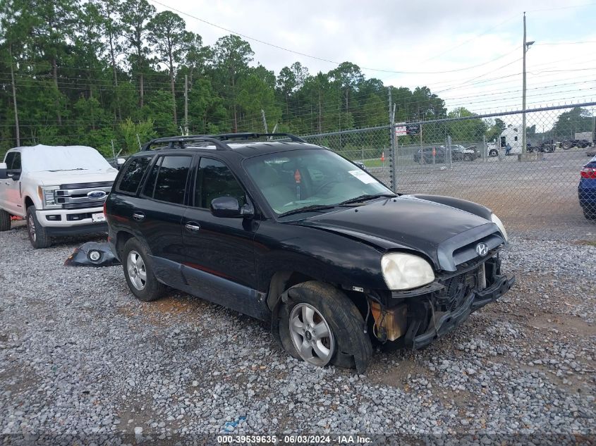 2005 Hyundai Santa Fe Gls/Lx VIN: KM8SC13E05U957589 Lot: 39539635