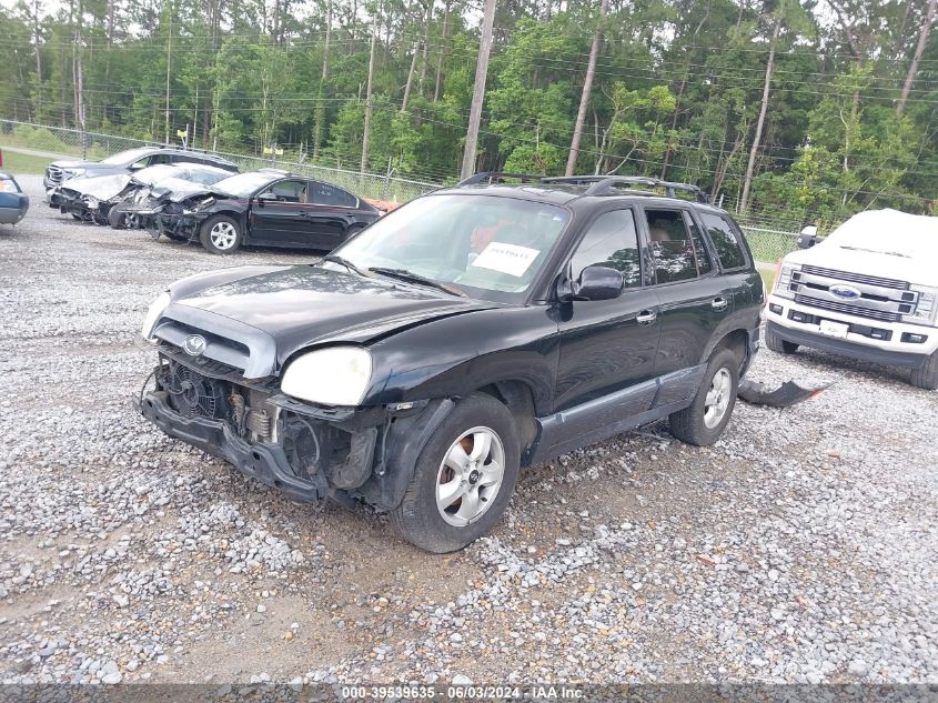 2005 Hyundai Santa Fe Gls/Lx VIN: KM8SC13E05U957589 Lot: 39539635