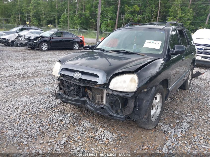 2005 Hyundai Santa Fe Gls/Lx VIN: KM8SC13E05U957589 Lot: 39539635