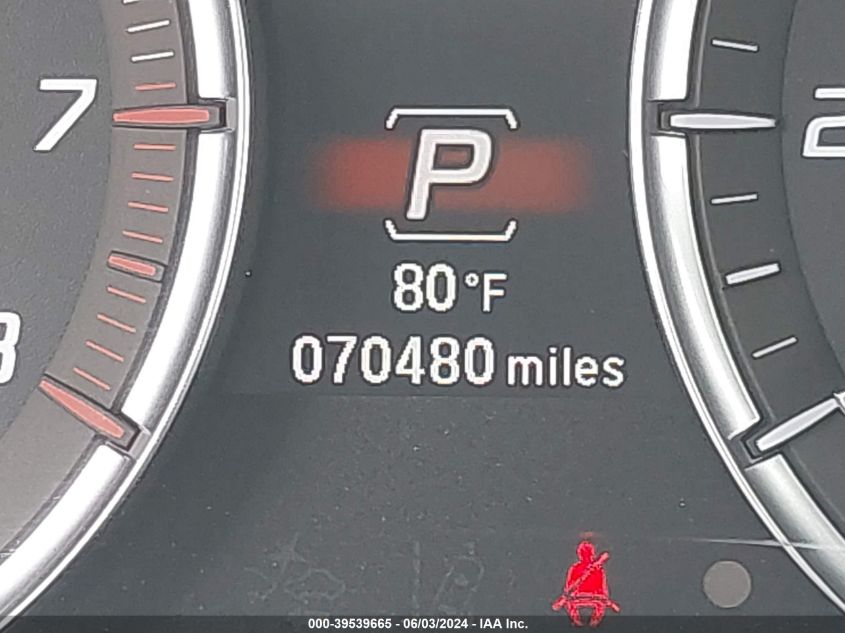 2018 Acura Tlx VIN: 19UUB1F30JA006283 Lot: 39539665