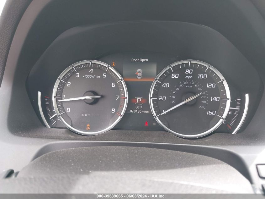 2018 Acura Tlx VIN: 19UUB1F30JA006283 Lot: 39539665