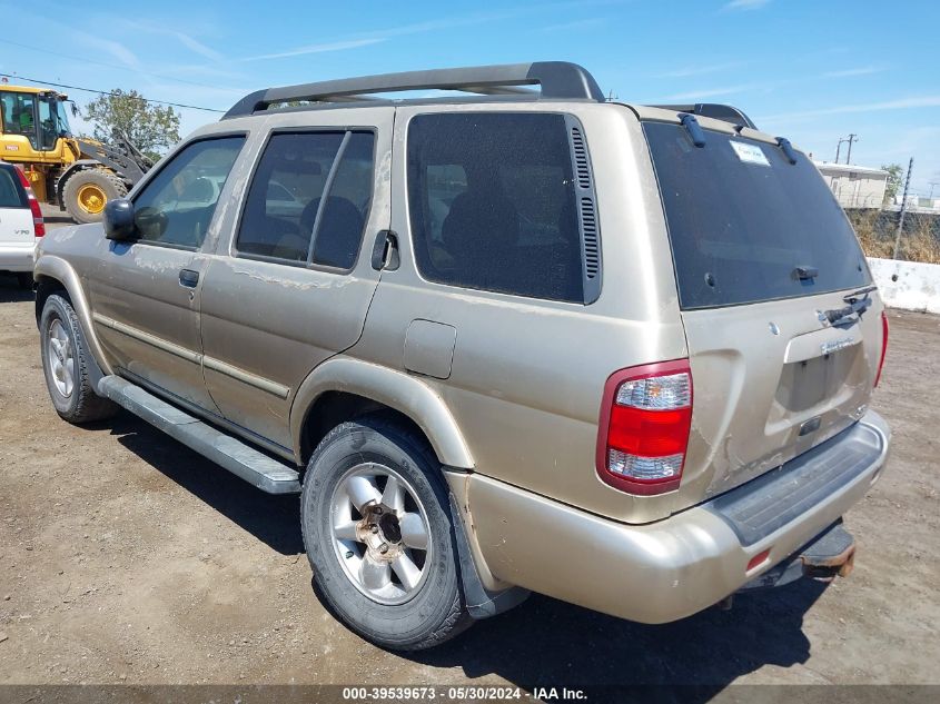 2002 Nissan Pathfinder Se VIN: JN8DR09X02W653133 Lot: 39539673