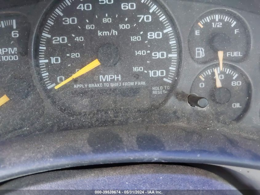 1999 GMC Sierra 1500 Sle VIN: 2GTEC19T1X1561676 Lot: 39539674