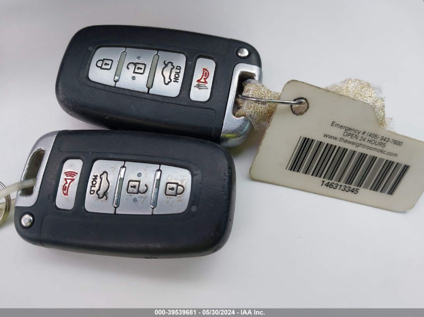 2012 Kia Optima Sx VIN: 5XXGR4A68CG058875 Lot: 39539681