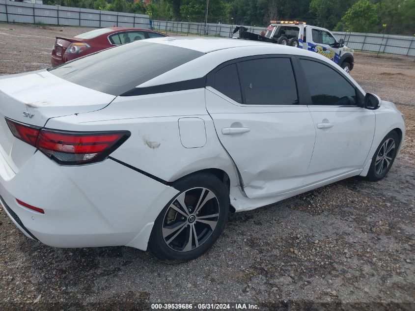 2020 Nissan Sentra Sv Xtronic Cvt VIN: 3N1AB8CV8LY246750 Lot: 39539686