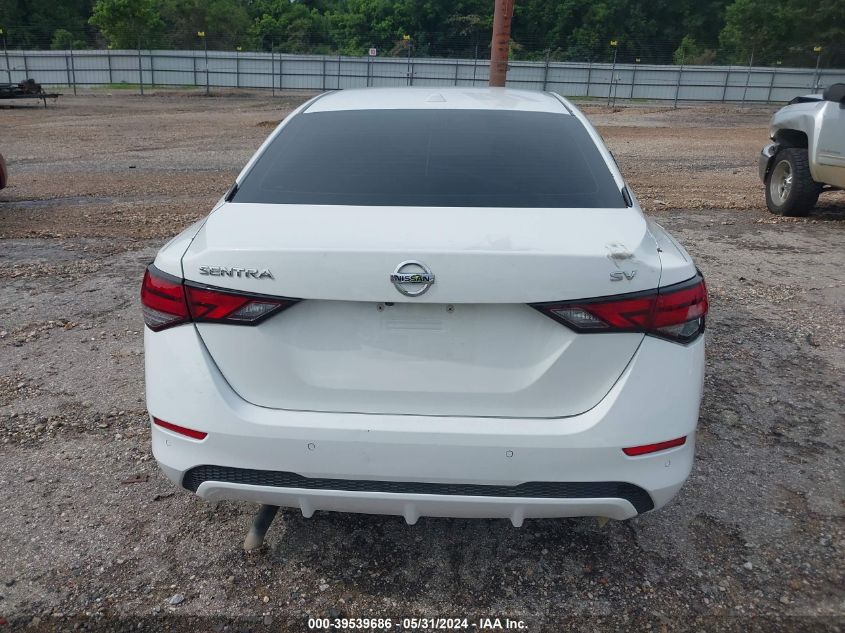 2020 Nissan Sentra Sv Xtronic Cvt VIN: 3N1AB8CV8LY246750 Lot: 39539686