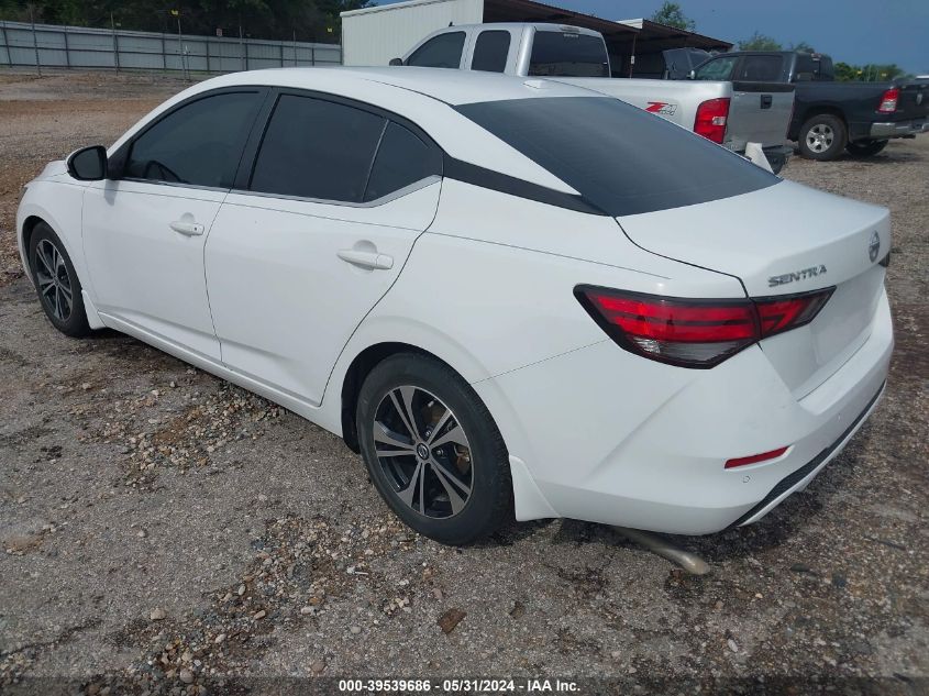 2020 Nissan Sentra Sv Xtronic Cvt VIN: 3N1AB8CV8LY246750 Lot: 39539686