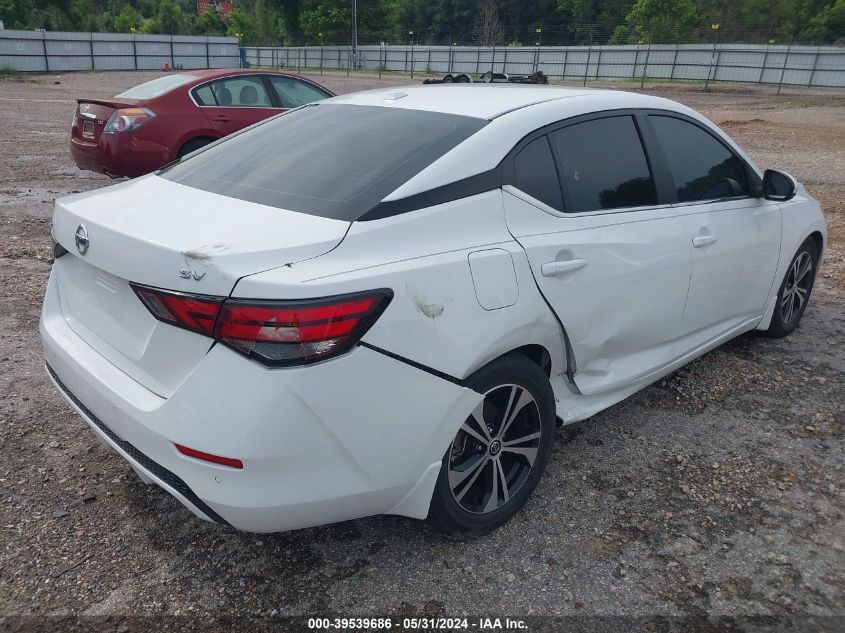 2020 Nissan Sentra Sv Xtronic Cvt VIN: 3N1AB8CV8LY246750 Lot: 39539686