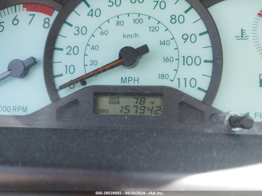 2003 Toyota Corolla Le VIN: 2T1BR38E23C122451 Lot: 39539693