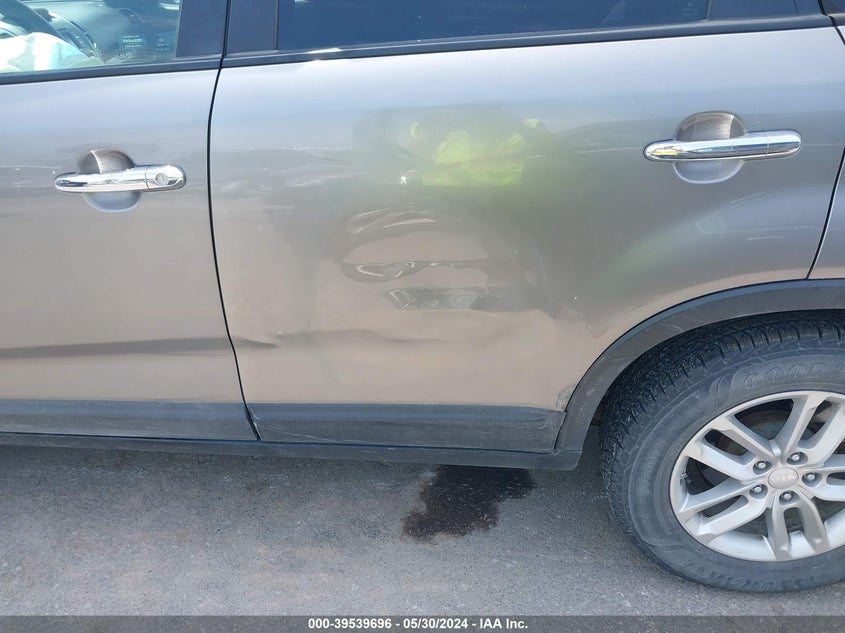 2014 Kia Sorento Lx VIN: 5XYKTCA68EG530576 Lot: 39539696