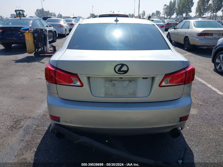 2009 Lexus Is 250 VIN: JTHBK262995093106 Lot: 39539699