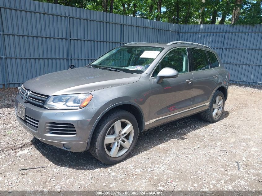 2011 Volkswagen Touareg Vr6 Lux VIN: WVGFF9BP4BD002932 Lot: 39539712