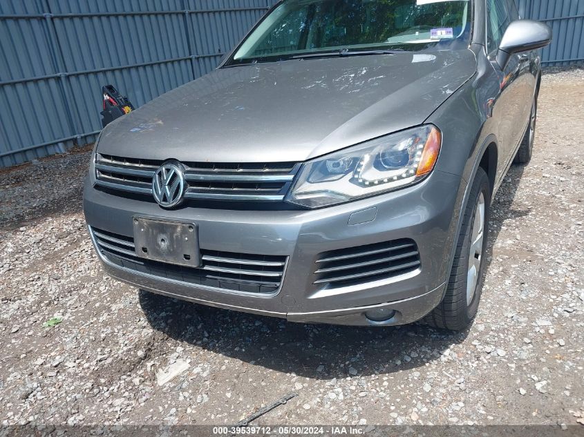 2011 Volkswagen Touareg Vr6 Lux VIN: WVGFF9BP4BD002932 Lot: 39539712