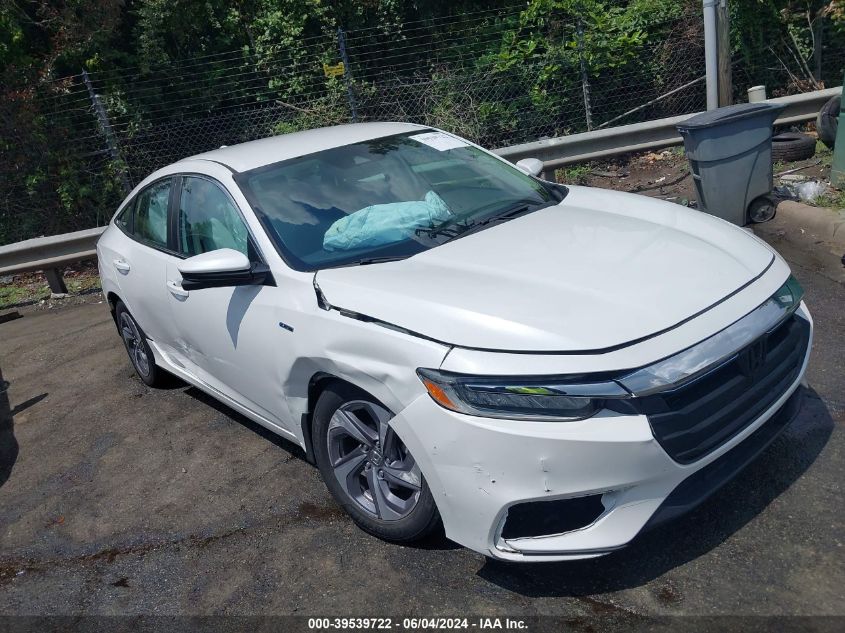 2020 Honda Insight Ex VIN: 19XZE4F53LE013257 Lot: 39539722