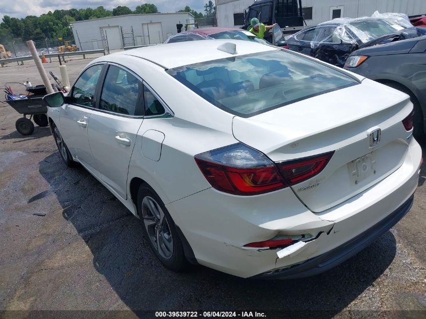 2020 Honda Insight Ex VIN: 19XZE4F53LE013257 Lot: 39539722