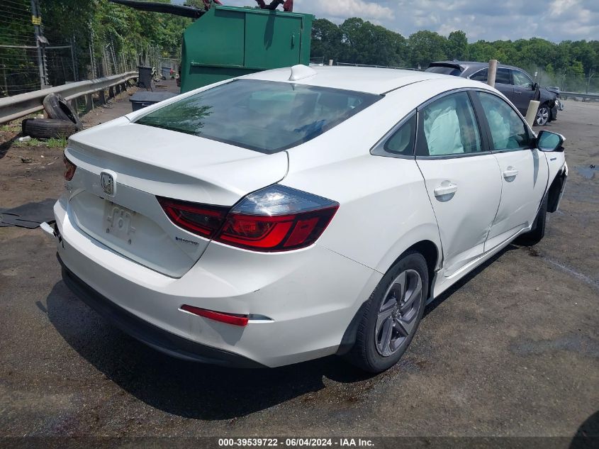 2020 Honda Insight Ex VIN: 19XZE4F53LE013257 Lot: 39539722