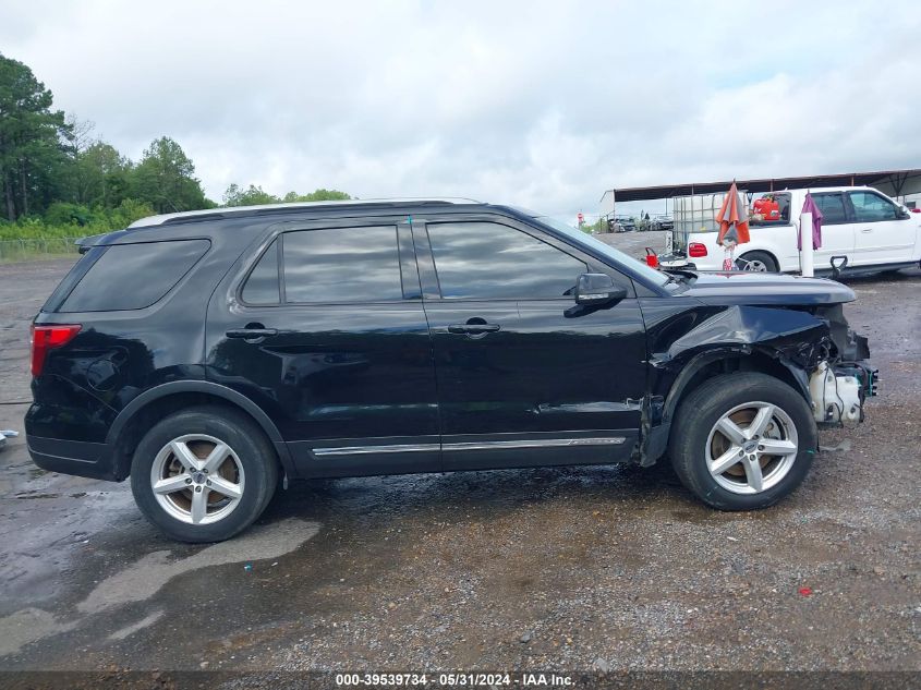 2018 Ford Explorer Xlt VIN: 1FM5K7D85JGA58926 Lot: 39539734