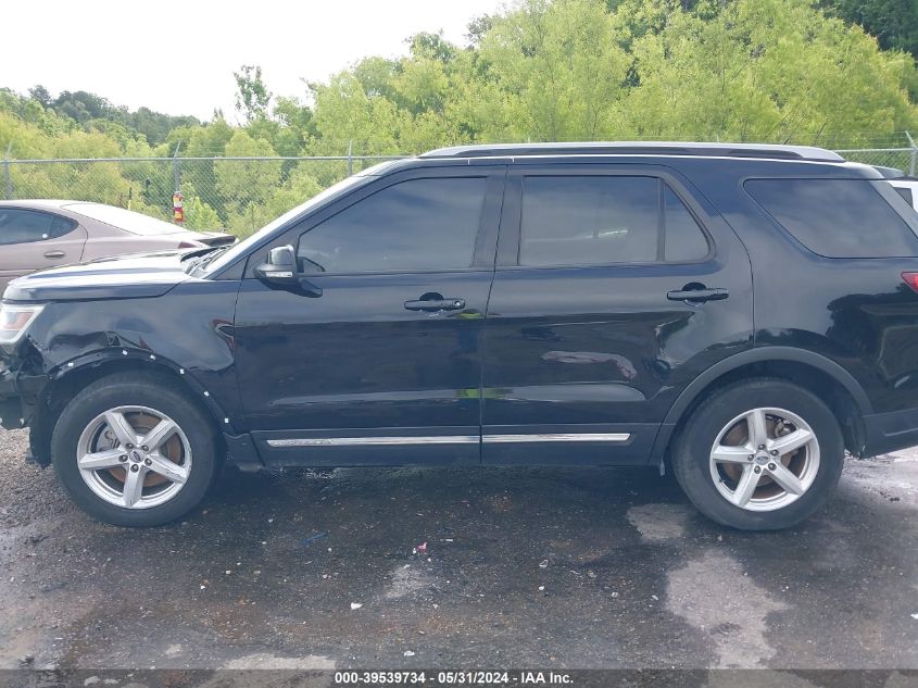 2018 Ford Explorer Xlt VIN: 1FM5K7D85JGA58926 Lot: 39539734