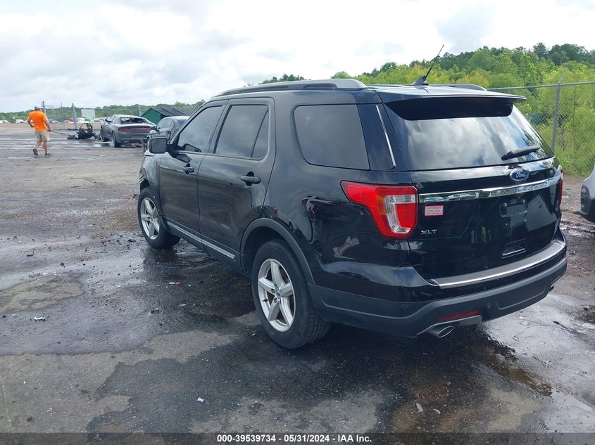 VIN 1FM5K7D85JGA58926 2018 FORD EXPLORER XLT
