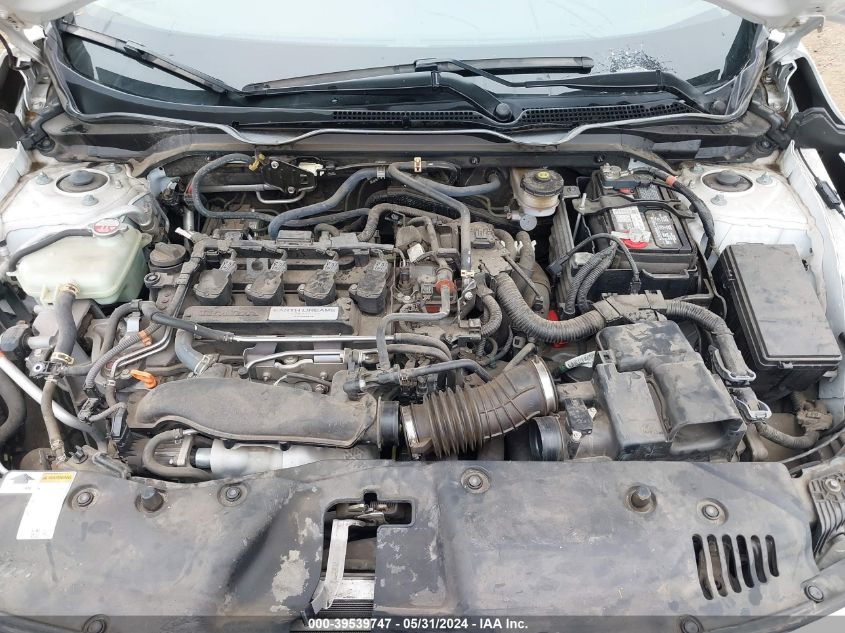 2019 Honda Civic Ex VIN: 19XFC1F31KE216281 Lot: 39539747