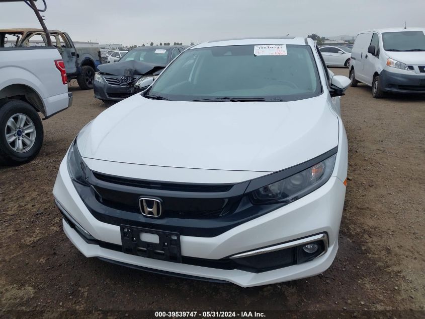 2019 Honda Civic Ex VIN: 19XFC1F31KE216281 Lot: 39539747