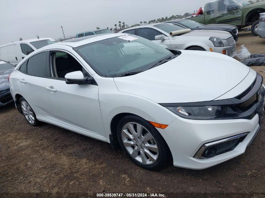 2019 Honda Civic Ex VIN: 19XFC1F31KE216281 Lot: 39539747