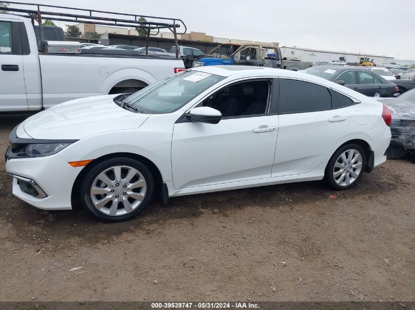 2019 Honda Civic Ex VIN: 19XFC1F31KE216281 Lot: 39539747