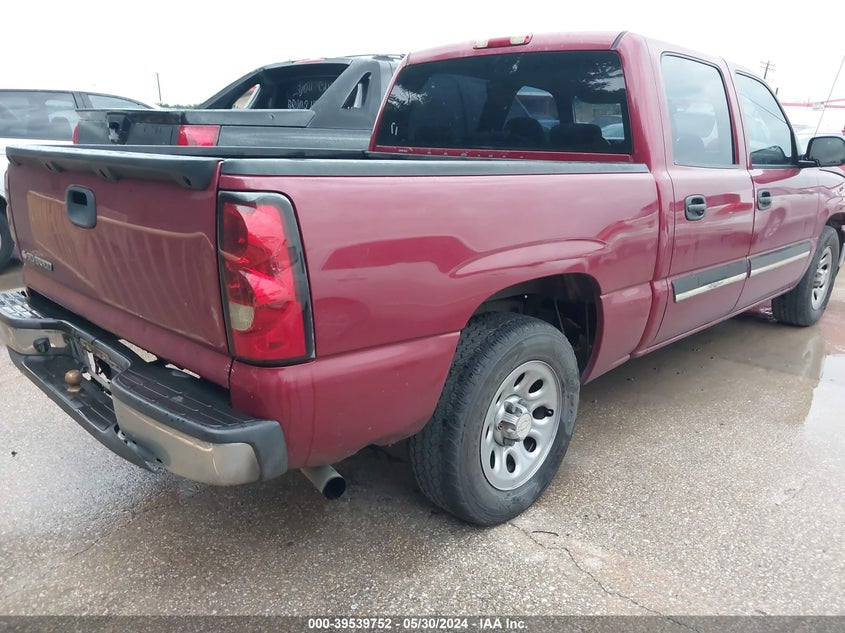 2006 Chevrolet Silverado 1500 Ls VIN: 2GCEC13V261346347 Lot: 39539752