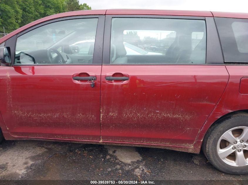 2015 Toyota Sienna L 7 Passenger VIN: 5TDZK3DC0FS608372 Lot: 39539753