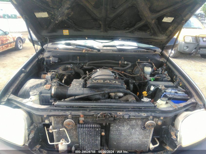 2000 Toyota Tundra Ltd V8 VIN: 5TBBT4816YS093628 Lot: 39539755