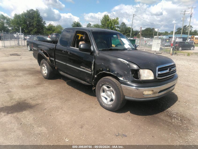 2000 Toyota Tundra Ltd V8 VIN: 5TBBT4816YS093628 Lot: 39539755