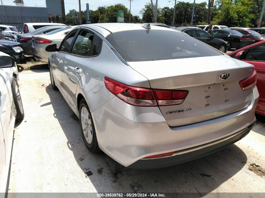 2018 Kia Optima Lx VIN: 5XXGT4L33JG190069 Lot: 39539762