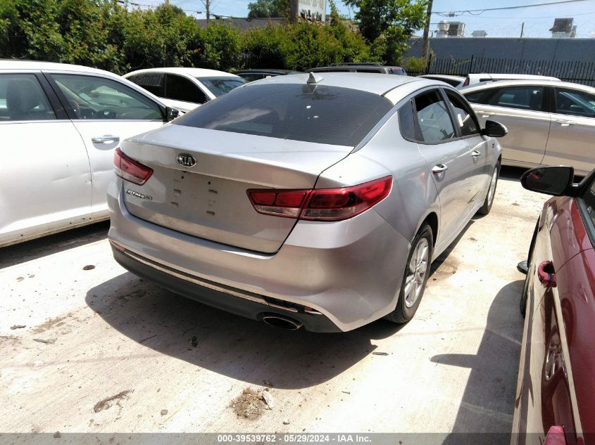 2018 Kia Optima Lx VIN: 5XXGT4L33JG190069 Lot: 39539762