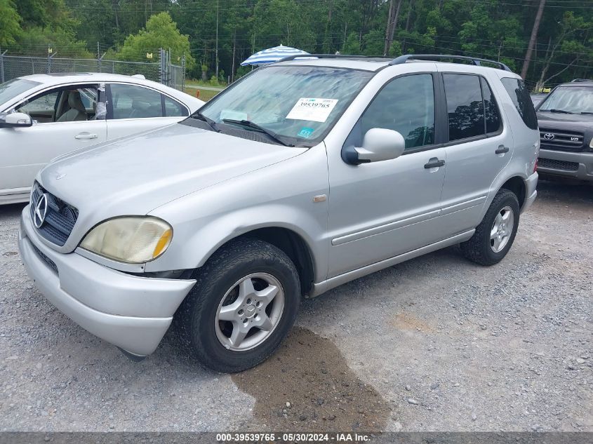 2000 Mercedes-Benz Ml 320 VIN: 4JGAB54E8YA185045 Lot: 39539765