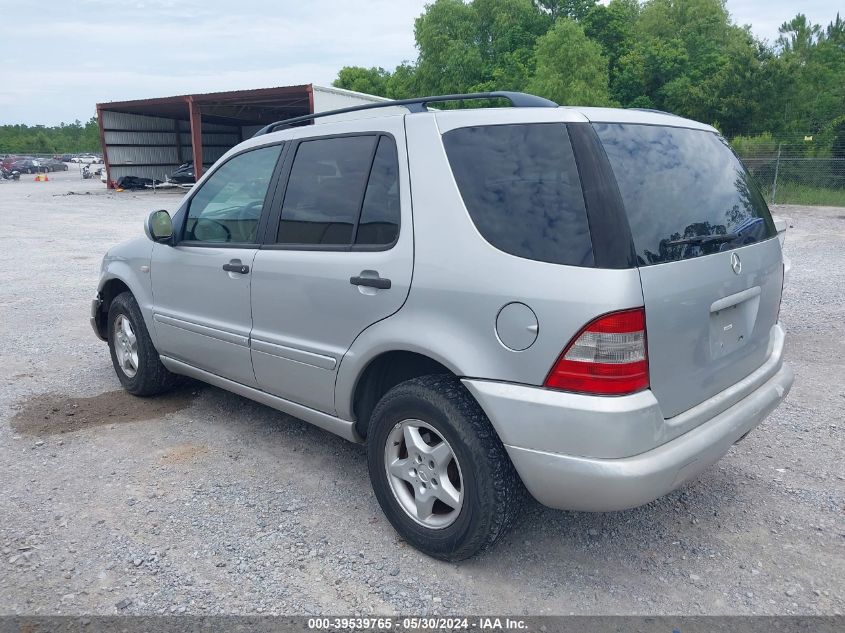 2000 Mercedes-Benz Ml 320 VIN: 4JGAB54E8YA185045 Lot: 39539765