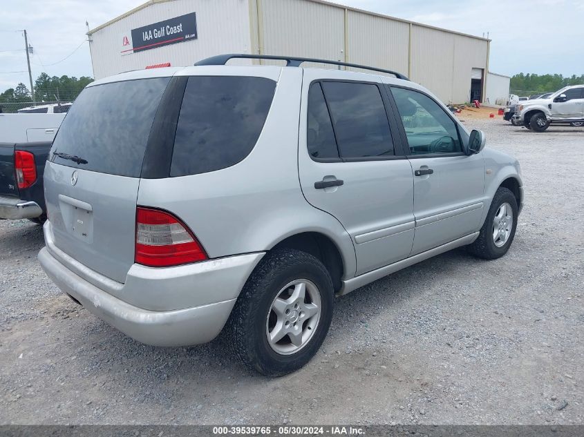 2000 Mercedes-Benz Ml 320 VIN: 4JGAB54E8YA185045 Lot: 39539765