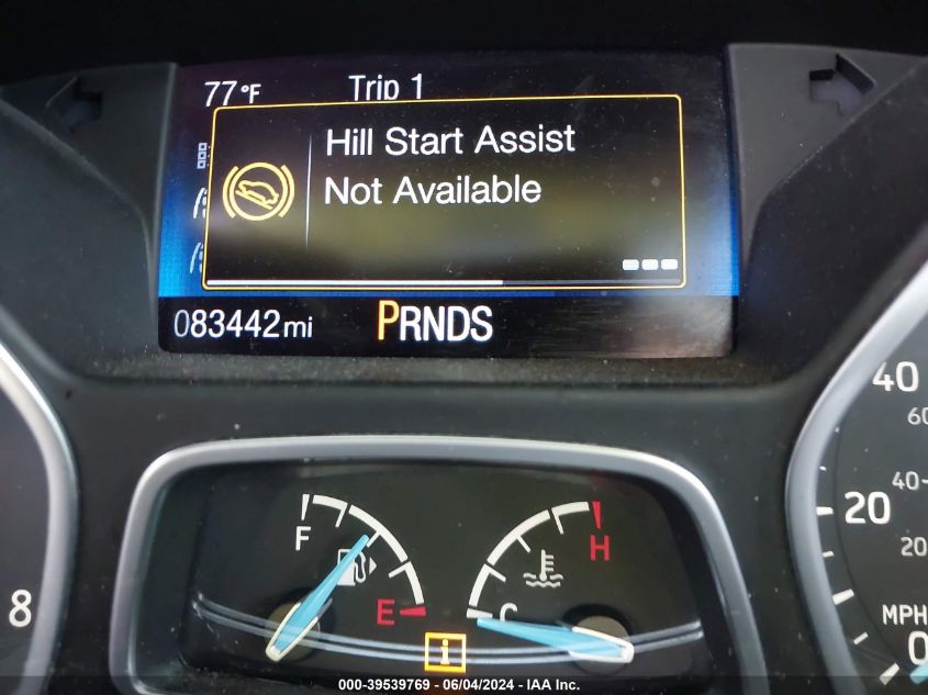 2016 Ford Focus Titanium VIN: 1FADP3J2XGL200817 Lot: 39539769