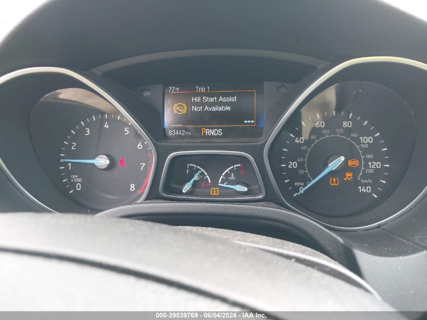 2016 Ford Focus Titanium VIN: 1FADP3J2XGL200817 Lot: 39539769