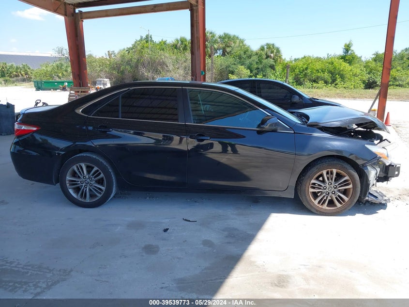 2015 Toyota Camry Se VIN: 4T1BF1FK4FU081135 Lot: 39539773